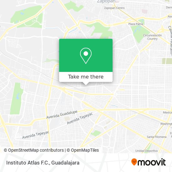 Instituto Atlas F.C. map