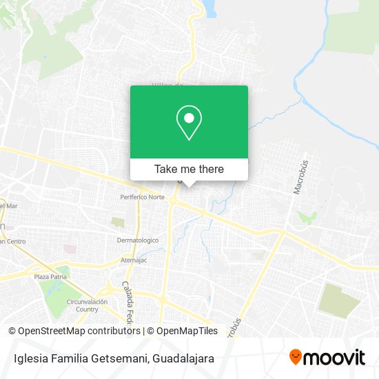 Iglesia Familia Getsemani map