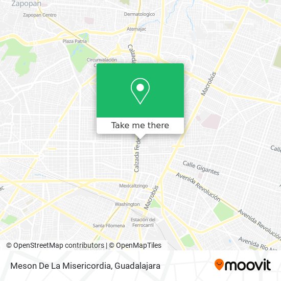 Meson De La Misericordia map