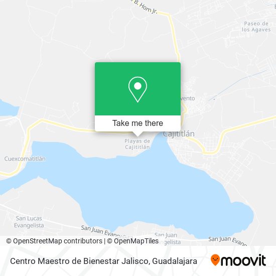 Centro Maestro de Bienestar Jalisco map