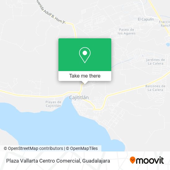 Plaza Vallarta Centro Comercial map