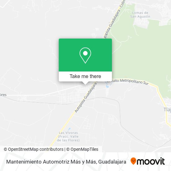 Mapa de Mantenimiento Automotriz Más y Más