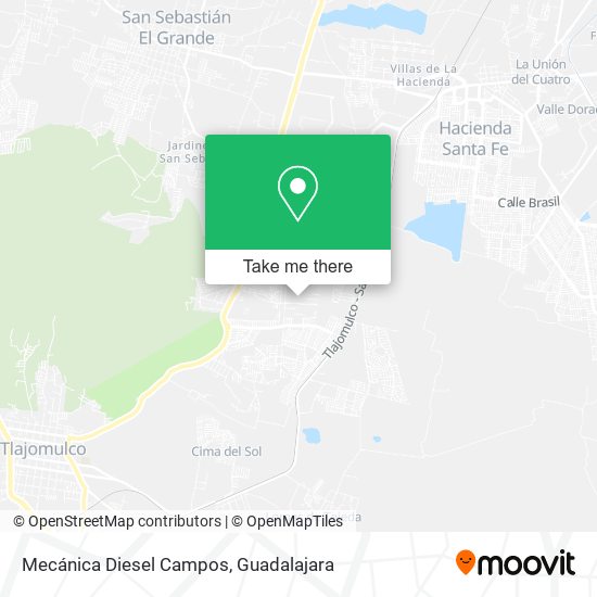 Mecánica Diesel Campos map