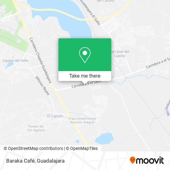Mapa de Baraka Café