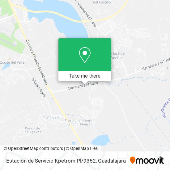 Estación de Servicio Kpetrom Pl / 9352 map