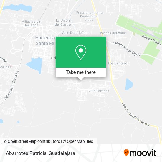 Mapa de Abarrotes Patricia