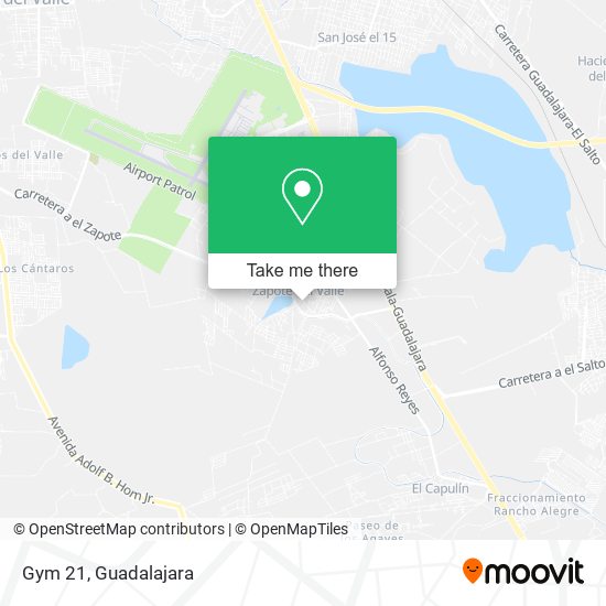 Gym 21 map