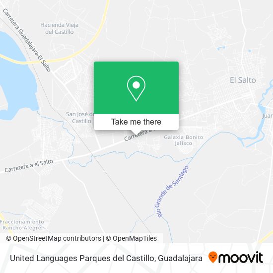 United Languages Parques del Castillo map