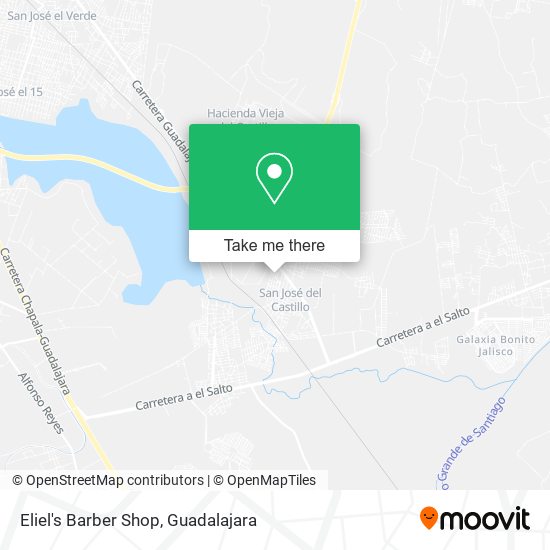Mapa de Eliel's Barber Shop