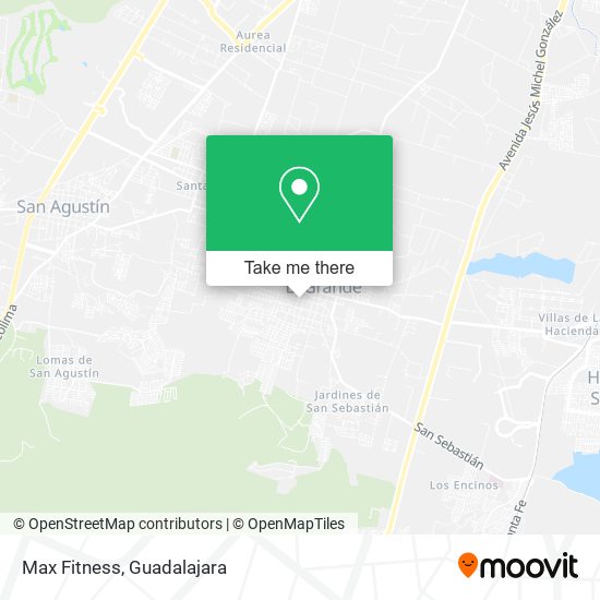 Mapa de Max Fitness