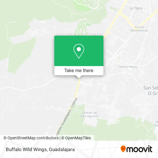 Buffalo Wild Wings map