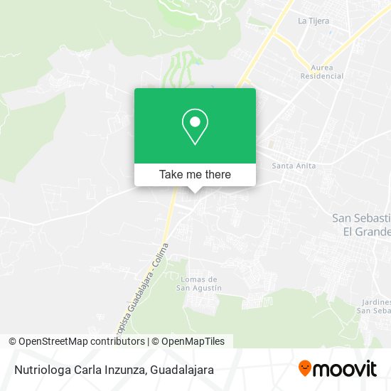 Nutriologa Carla Inzunza map