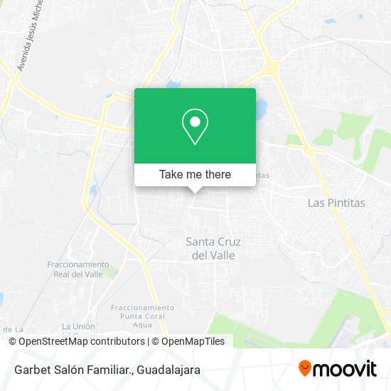 Garbet Salón Familiar. map