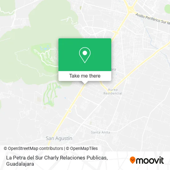 La Petra del Sur Charly Relaciones Publicas map