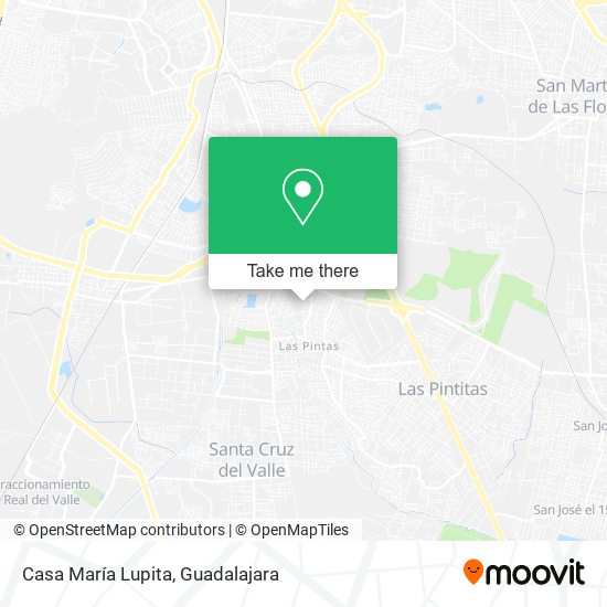 Casa María Lupita map