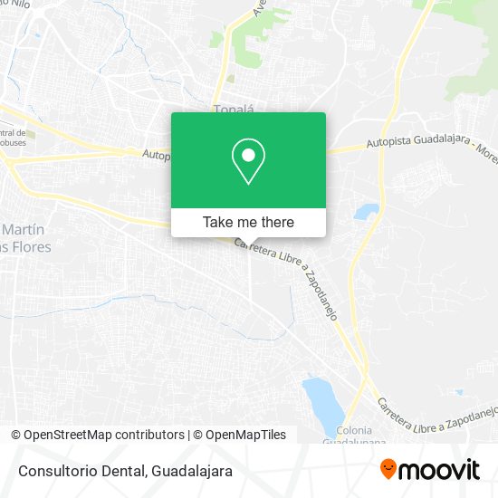 Consultorio Dental map