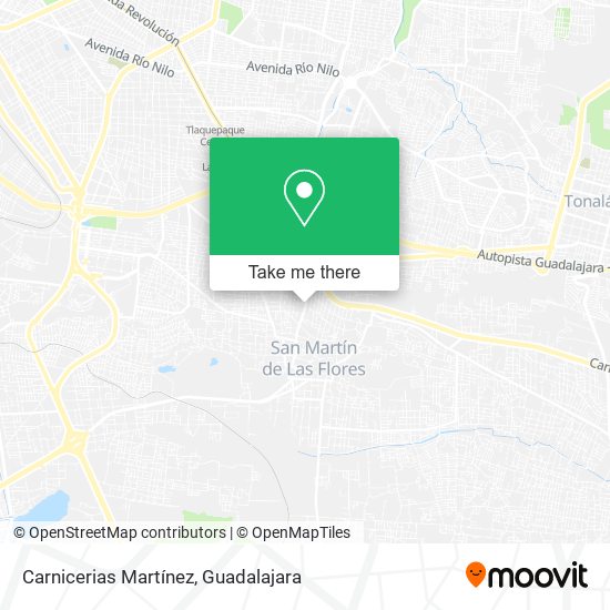 Carnicerias Martínez map