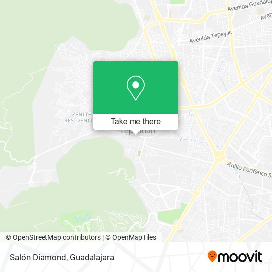 Salón Diamond map