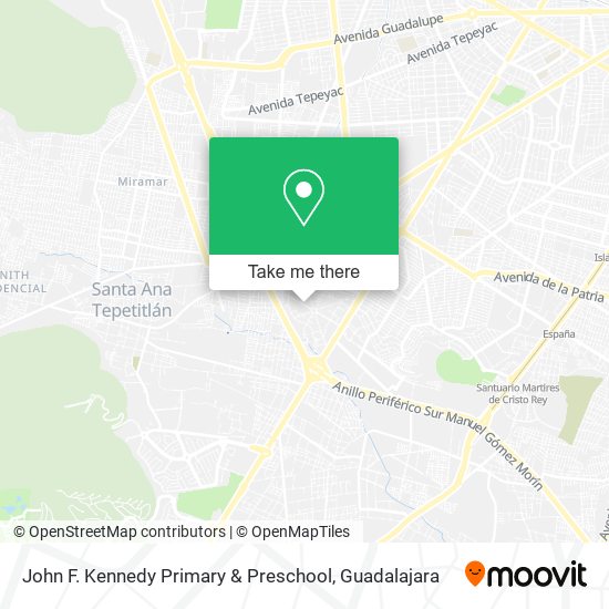 John F. Kennedy Primary & Preschool map