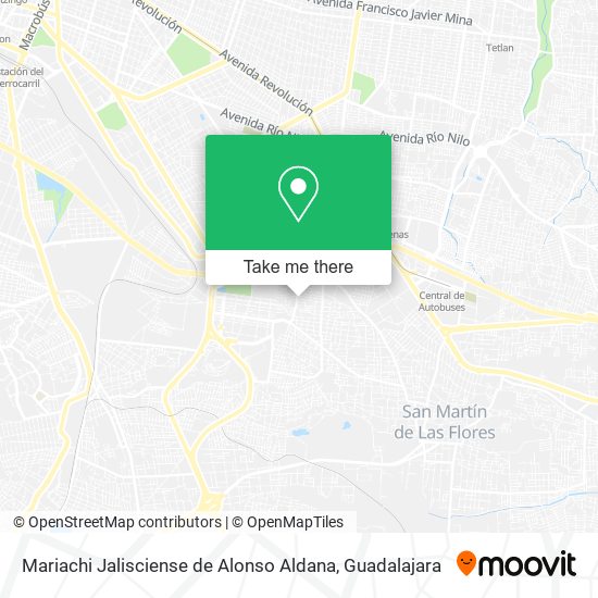 Mariachi Jalisciense de Alonso Aldana map