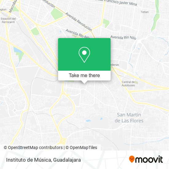 Instituto de Música map