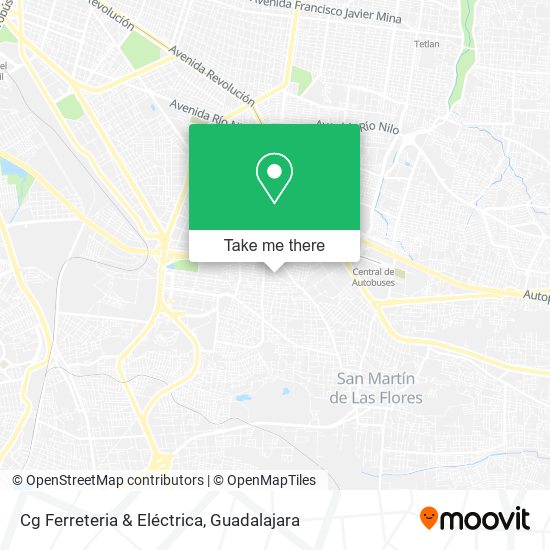 Cg Ferreteria & Eléctrica map
