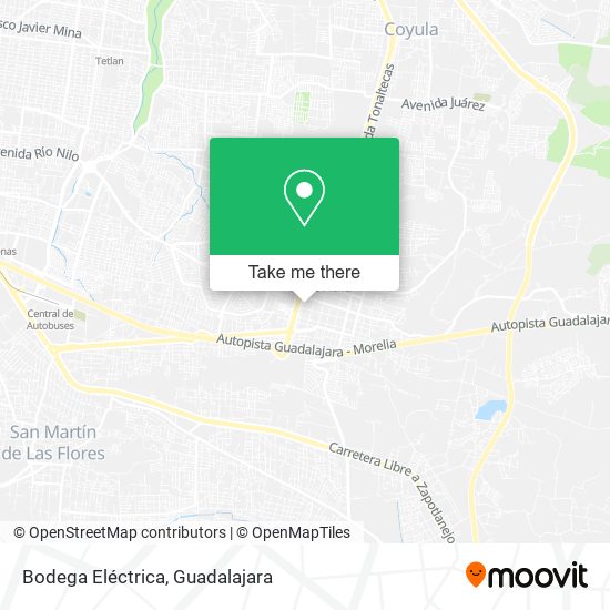 Mapa de Bodega Eléctrica