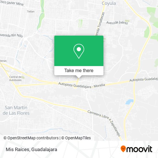 Mapa de Mis Raíces