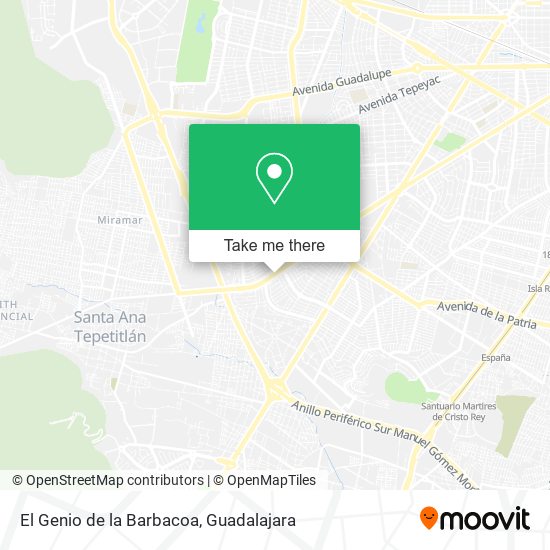 Mapa de El Genio de la Barbacoa
