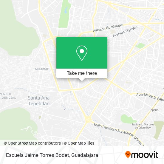 Escuela Jaime Torres Bodet map