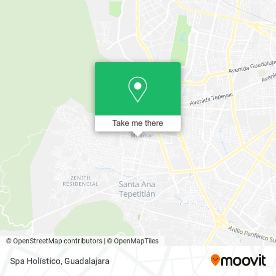 Spa Holístico map