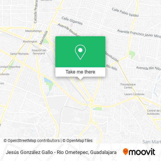 Mapa de Jesús González Gallo - Río Ometepec