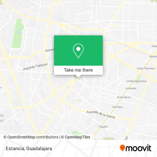 Mapa de Estancia