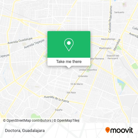 Doctora map