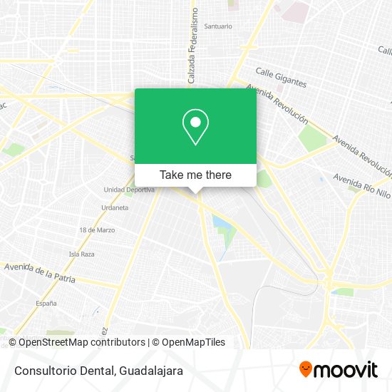 Mapa de Consultorio Dental