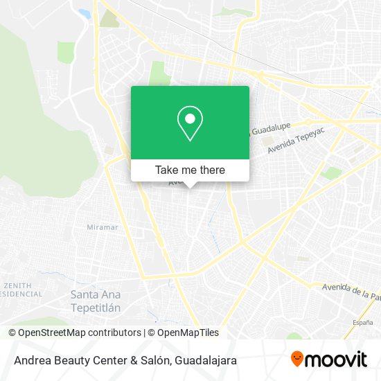 Andrea Beauty Center & Salón map