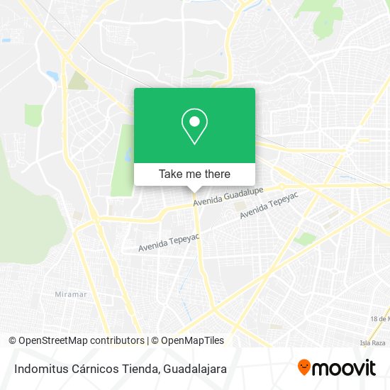 Mapa de Indomitus Cárnicos Tienda