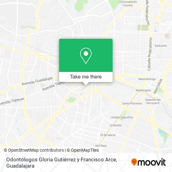 Odontólogos Gloria Gutiérrez y Francisco Arce map