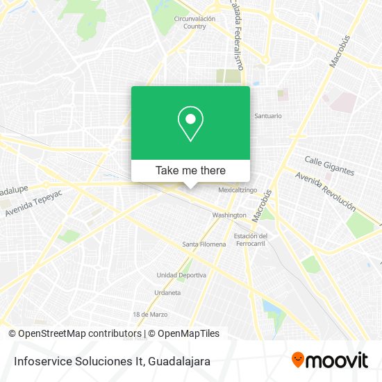 Infoservice Soluciones It map