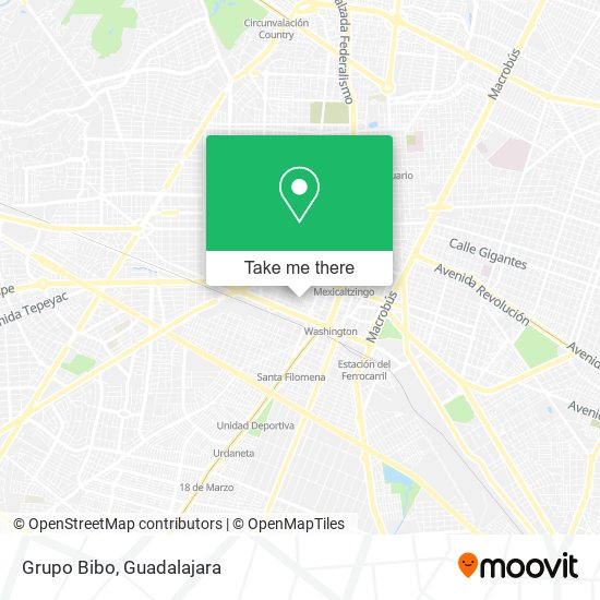 Mapa de Grupo Bibo