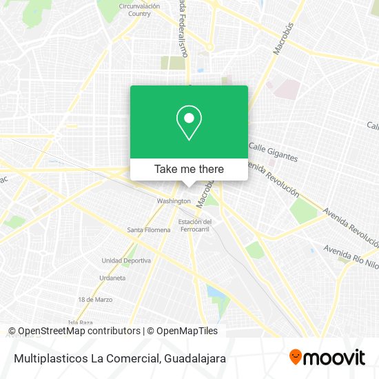 Multiplasticos La Comercial map