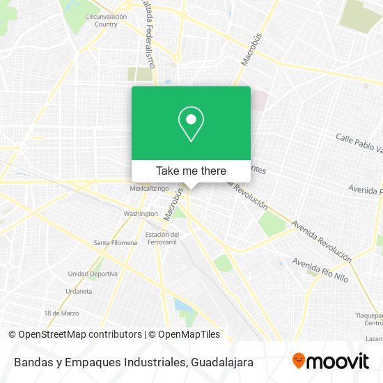 Mapa de Bandas y Empaques Industriales