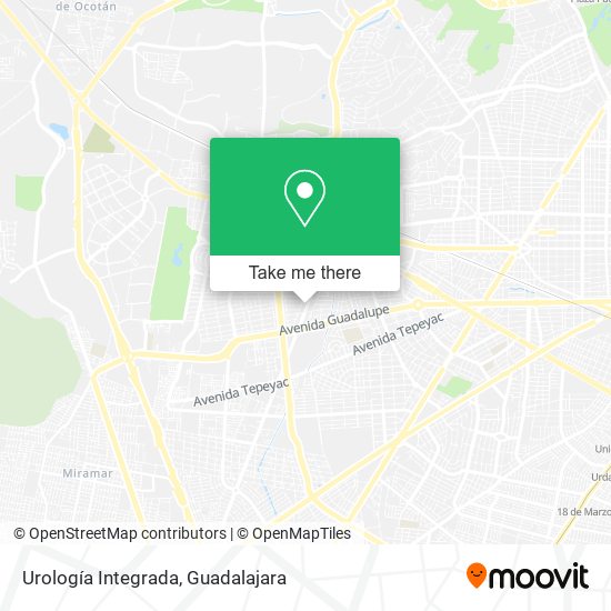 Urología Integrada map