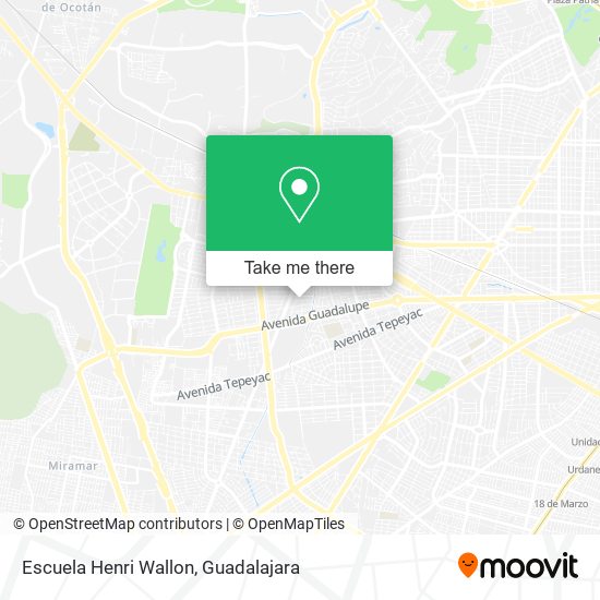 Escuela Henri Wallon map