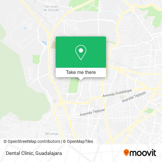 Mapa de Dental Clinic