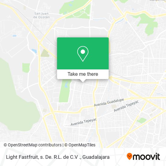 Light Fastfruit, s. De. R.L. de C.V . map