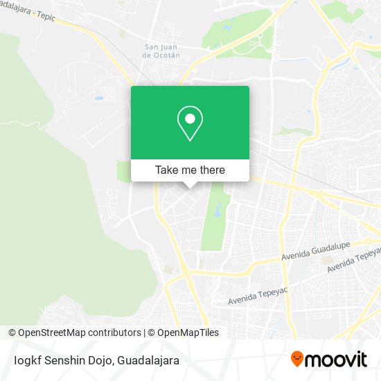 Iogkf Senshin Dojo map