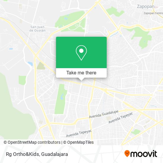 Mapa de Rg Ortho&Kids
