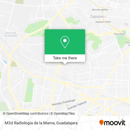 M3d Radiología de la Mama map