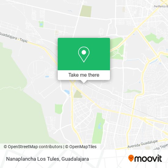 Mapa de Nanaplancha Los Tules